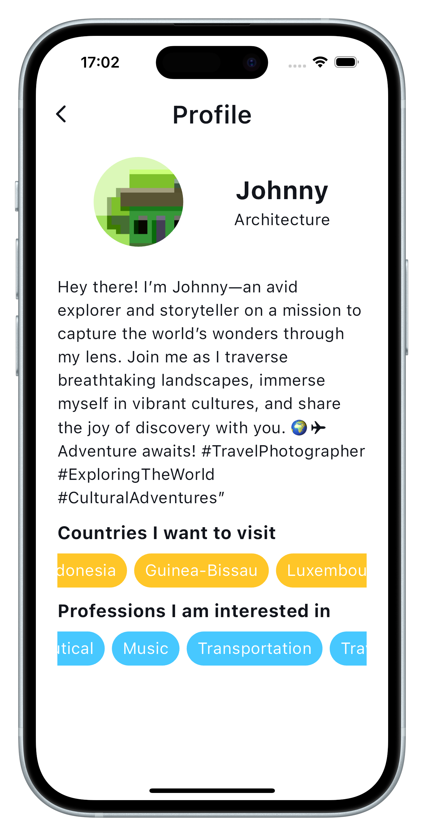 App User Profile