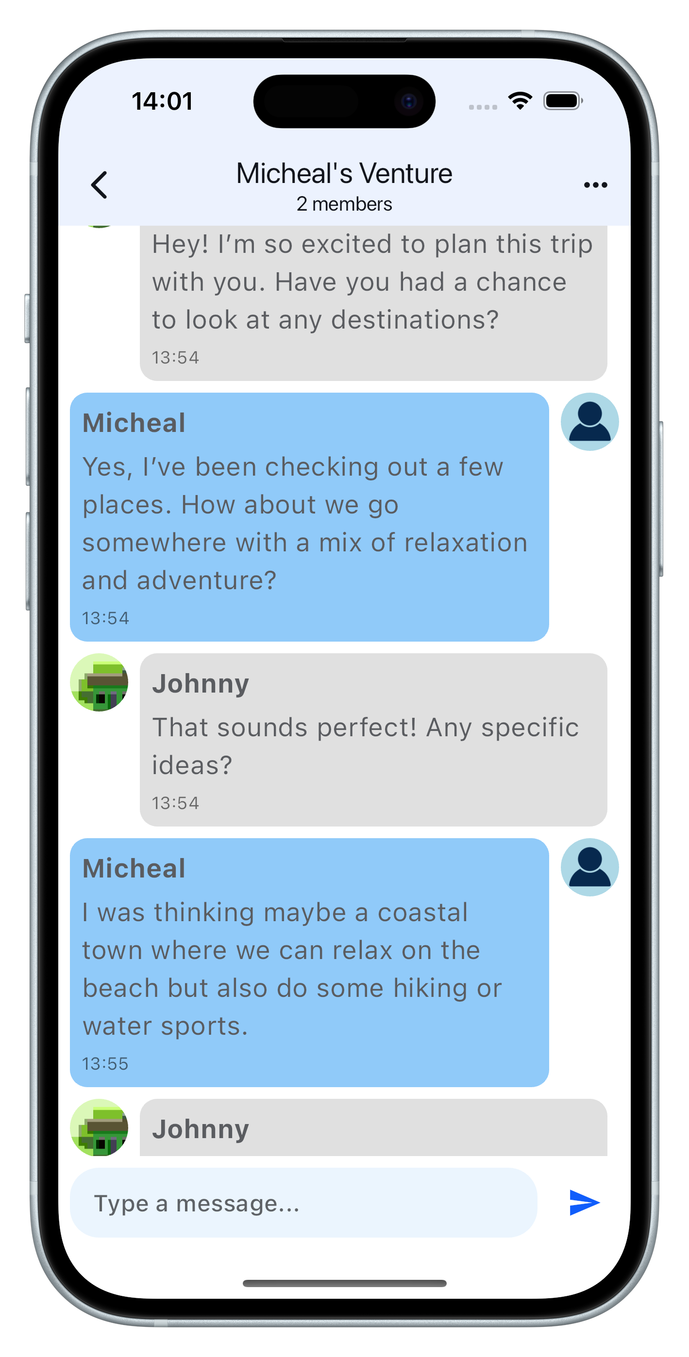 App Venture Chat